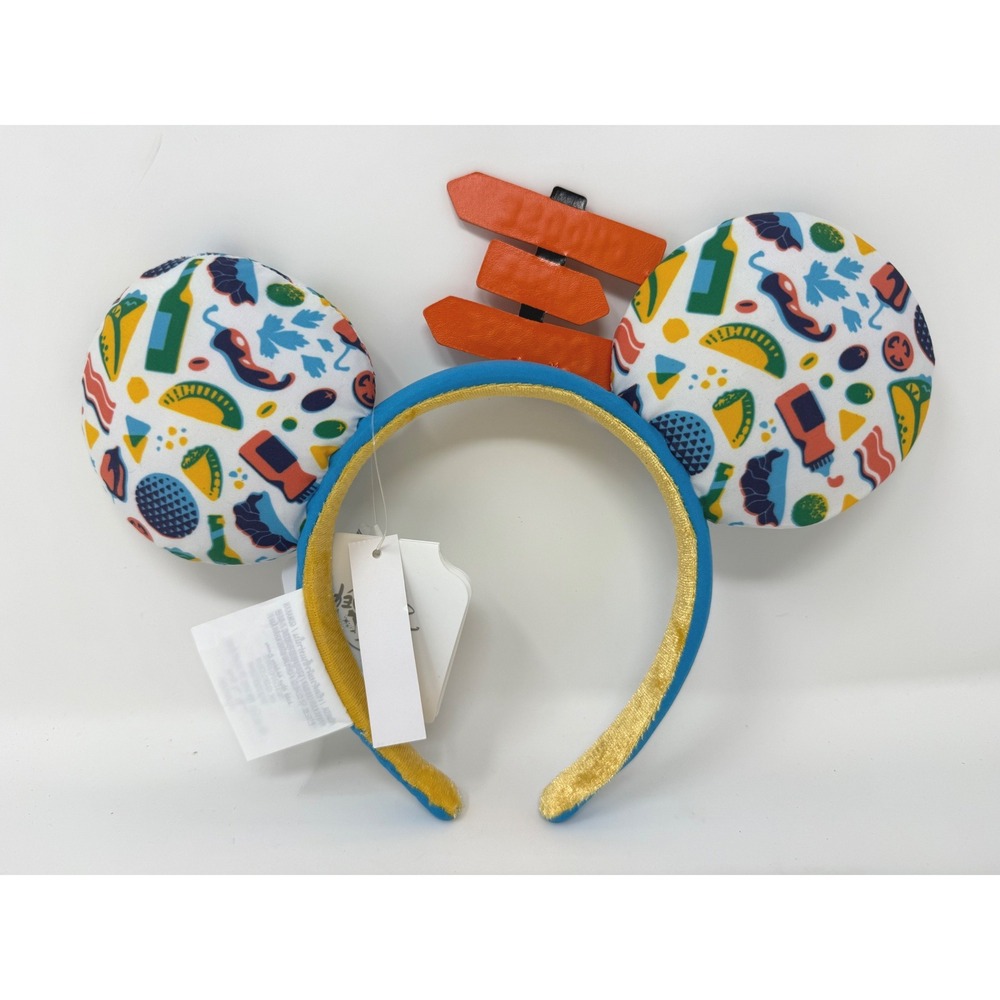 Disney Parks Epcot Food and‎ Wine Festival 2023 Choose Your Course Minnie Ears - Picture 2 of 4